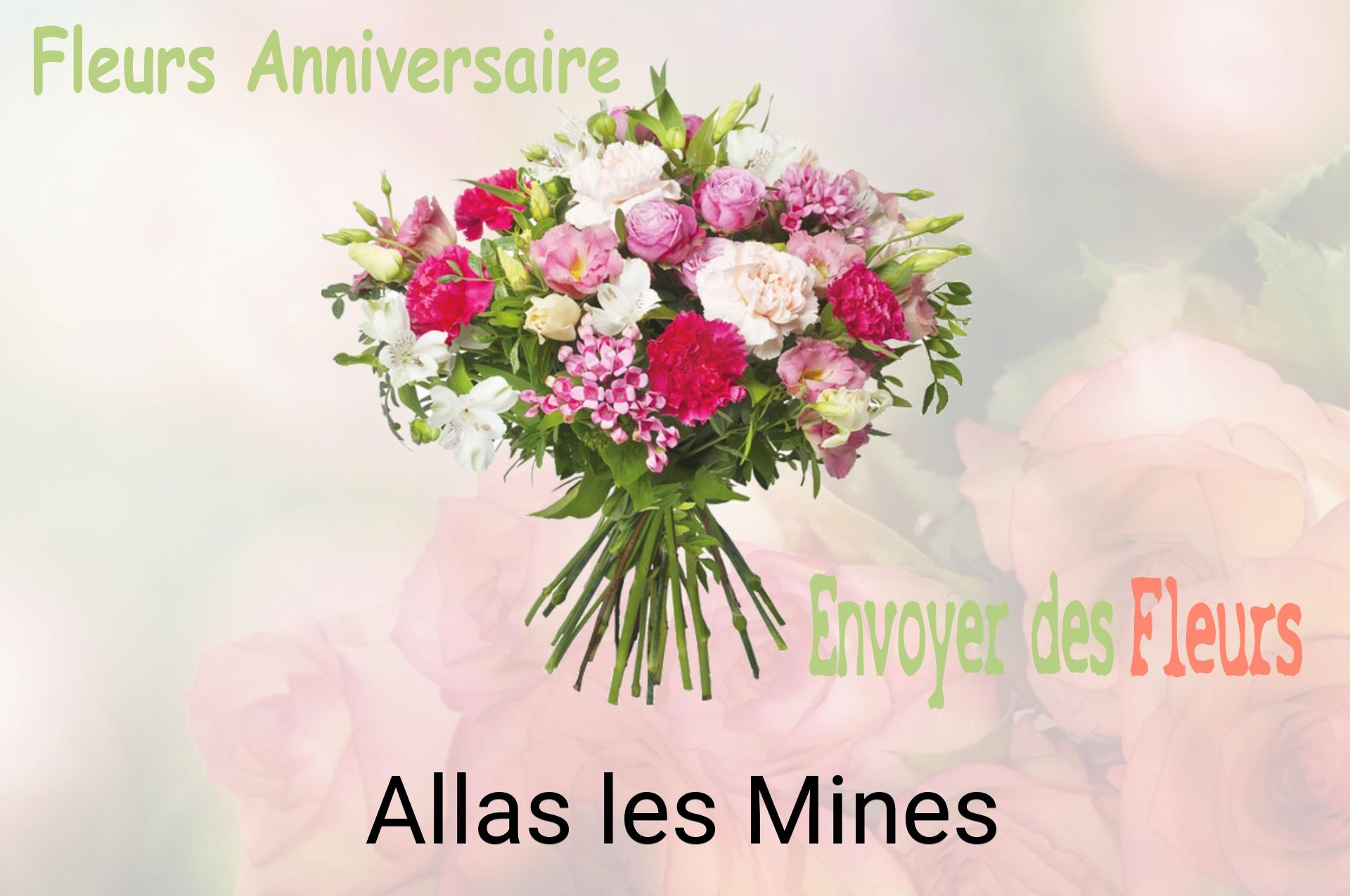 Bouquet de fleurs d’anniversaire livré à Allas-les-Mines