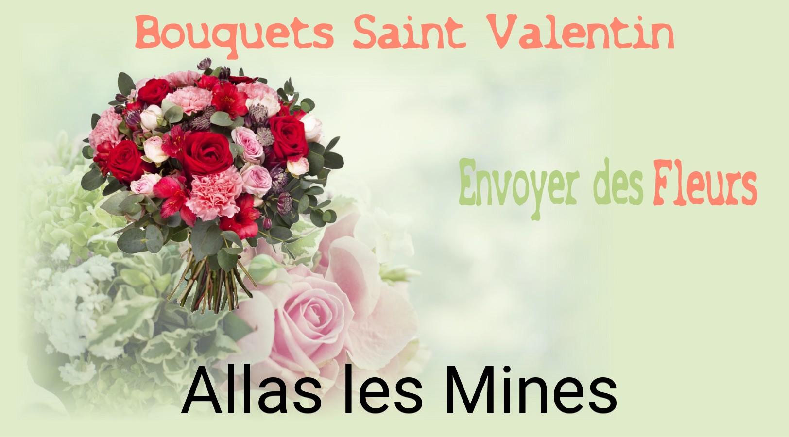 Roses de Saint-Valentin livrées à Allas-les-Mines